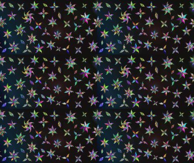 Gri renkli çiçekler. Düz Çiçek Elementleri Tasarımı. Çiçekli çizim şekli. Renkli Bahar Teması çizim şablonu.