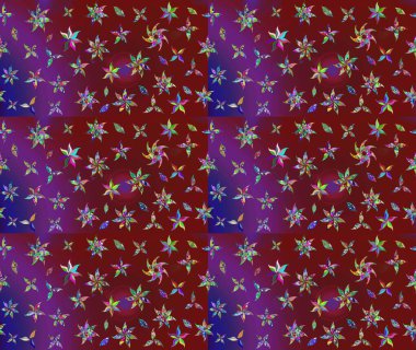 Nazik, narin çiçek arkaplanı. Kırmızı renkte çiçekler. Raster çiçek desenli ve çiçekli..