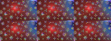 Doğal kozmetik ürünleri, parfüm, çiçekçi dükkanı için bahar ihalesi tasarımı. Paket kağıdı için en iyisi. Karşılama ya da düğün geçmişi olarak kullanılabilir. Kahverengi lale çiçekleriyle Raster eskiz deseni.