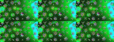 Yeşil renkli çiçekler. Düz Çiçek Elementleri Tasarımı. Çiçek desenli eskiz, yaz çiçekleri. Renkli Bahar Teması çizim şablonu.