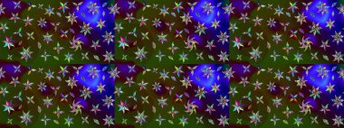 Çizim kalıbı. Organik motif arka planı. Ultraviyole kumaş deseni. Raster illüstrasyonu.