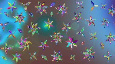 Eskiz modeli etnik tasarım. Çiçekleri, deniz kabukları, mandalaları ve suluboya efektleriyle donanma geçmişi. Yatak çarşafları, ceket, paket tasarımı, kumaş ve moda kavramları için tekstil baskısı.