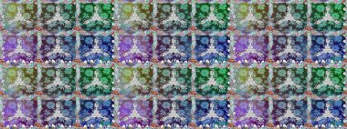 Renkli Yaz Temalı Kusursuz Arkaplan. Güzel, pürüzsüz bir desen. Yazdır. Düz Çiçek Elementleri Tasarımı. Raster çiçekli arka plan. Şirin kumaş deseni.