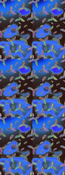 Snowflakes desen. Arka plan üzerinde izole soyut kar taneleri ile düz tasarım. Kar tanesi süs desen. Raster resim. Kar taneleri arka plan.