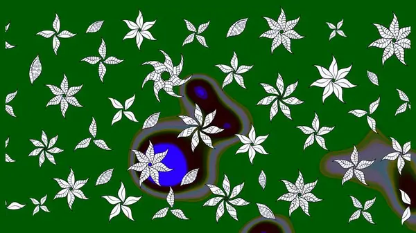 Raster illüstrasyonu. Suluboya çizim kalıbı. Dekorasyon ve tasarım için güzel bir desen. Çiçeğin suluboya çizimlerinin mükemmel deseni. Eski model. Moda yazdırma.