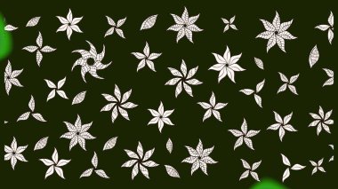 Gri çiçekli eskiz deseni, suluboya çiçek deseni, sevimli çiçek, duvar kağıdı, kart ya da kumaş için fayanslı. Raster - stok.