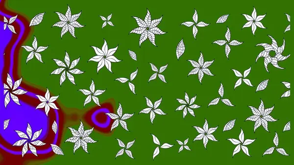 Tekstil, kumaş, kapaklar, duvar kağıtları, baskı, naylon, koleksiyon defteri, örgü, dekupaj için güzel bir eskiz. Küçük yeşil çiçeklerle oldukça kaliteli besin torbası deseni.