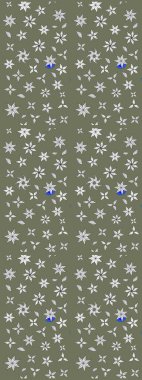 Halk tarzı. Moda baskıları için zarif bir şablon. Modern çiçek arkaplanı. Parlak renkli çiçekleri ve yeşil yaprakları olan harika bir çiçek deseni..