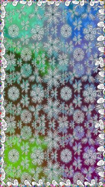 Raster - stok. Kusursuz bir arka plan modeli. Vadinin gri renkli çiçekleri. Suluboya, elle çizilmiş.