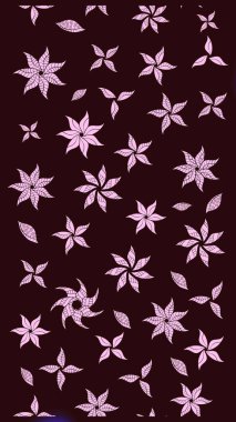 Tekstil veya kitap kapakları, imalat, duvar kağıtları, baskı, hediye paketi ve yapıştırma kitabı için çiçek eskizi geçmişi. Küçük çaplı çiçeklerdeki basit şirin desenler. Raster illüstrasyonu.