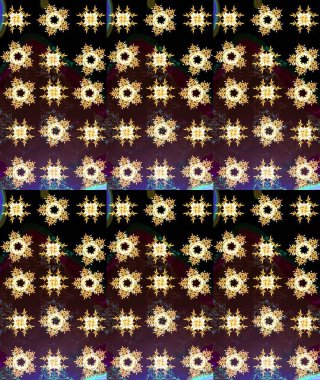 Arabesk ve çiçekli doğu raster desenleri. Arabesk ile klasik model. Geleneksel klasik süs.