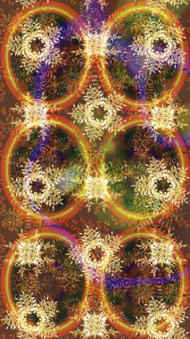 Raster Noel soyut renkli arka plan ve düşen kar tanesi. Kar tanesi arka planı. Raster illüstrasyonu.