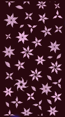 Tekstil veya kitap kapakları, imalat, duvar kağıtları, baskı, hediye paketi ve yapıştırma kitabı için çiçek eskizi geçmişi. Küçük çaplı çiçeklerdeki basit şirin desenler. Raster illüstrasyonu.