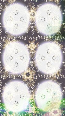 Raster Golden Mehndi eskiz kalıbı. Tarafsız, bej ve gri renklerde desen. Kına dövmeli süs çiçekleri, altın çıkartmalar, mehndi ve yoga tasarımı, kartlar ve parmak izleri..