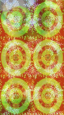 Xmas Frost kar taneleri izole edilmiş siluet sembolü. Kar tanesi raster arka planı. Raster skeci. Kış portakalı, sarı ve yeşil noel. Kar bembeyaz kristal element. Meteoroloji buz koleksiyonu.