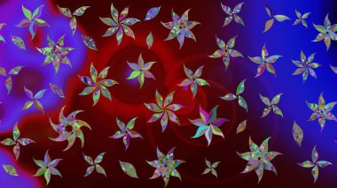 Küçük kahverengi çiçeklerdeki oldukça eski bir besin torbası deseni. Tekstil, kumaş, kapaklar, duvar kağıtları, baskı, paket, koleksiyon defteri, örgü, dekupaj için çiçek arkaplanı..