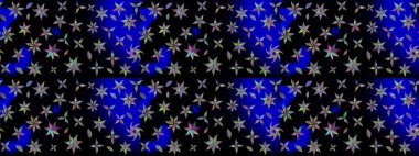 Siyah renkli çiçekler. Renkli Bahar temalı eskiz kalıbı. Düz Çiçek Elementleri Tasarım Raster illüstrasyonu. Çiçekli çiçek deseni, suluboya..