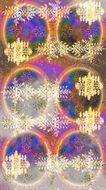 Bej, nötr ve kahverengi renkler üzerine şirin soyut kar tanesi raster tasarımı. Yeni yıl kar tanesi. Düz kar karalama ikonları, kar taneleri silueti Noel afişi için, kartlar.