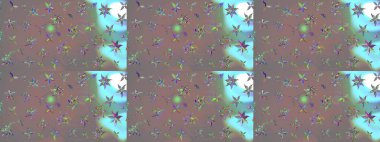 Küçük gri çiçeklerle oldukça eski bir besin torbası deseni. Tekstil, kumaş, kapaklar, duvar kağıtları, baskı, paket, koleksiyon defteri, örgü, dekupaj için çiçek arkaplanı..