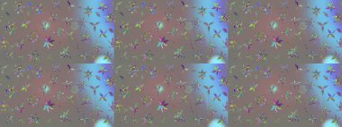 Colour Summer Theme sketch pattern Background. Flat Flower Elements Design. Trendy sketch Floral Pattern In Raster illustration. Beautiful fabric pattern.