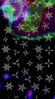 Kar taneleri deseni. Kar taneleri arka planda. Arkaplanda soyut kar taneleri olan düz tasarım. Kar tanesi süsleme deseni. Raster illüstrasyonu.