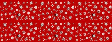 Çiçekli eskiz deseni. Suluboya çizimi. El çizimi. Kırmızı renkte çiçekler.