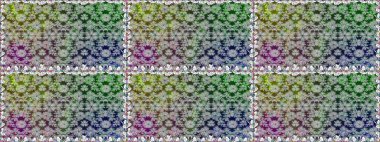 El çizimi Raster çizimi. Duvar kağıdı, web sitesi arka planı, ambalaj kağıdı, davetiye, broşür, afiş veya web sitesi için kusursuz çiçek deseni kullanılabilir. Karalama elementleri.