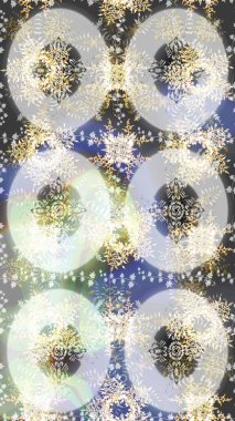 Noel kar taneleri ile arka plan. Raster Noel renkli arka plan ile düşen kar tanesi. Raster resim. Kış arka plan.