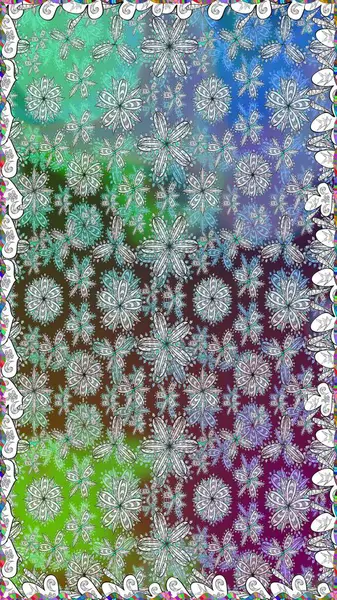 Raster - stok. Kusursuz bir arka plan modeli. Vadinin gri renkli çiçekleri. Suluboya, elle çizilmiş.