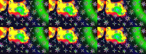 Yumuşak fayans. Klasik çiçek desenli. Paketleme, tekstil, duvar kâğıdı için çiçek eskizi. Yumuşak pamuk tasarımı. Raster taze dokusu.