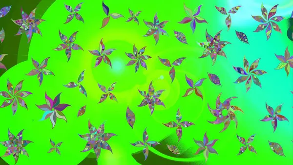 Eski usul. Tomurcukları çiçek olan sevimli bir çiçek deseni. Raster. Eskiz geçmişi. Raster illüstrasyonu. Kumaş, tekstil ve duvar kağıdı baskısı için..