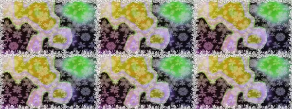 Sevimli çiçek raster deseni. Renkli Bahar Temalı Kusursuz Arkaplan. Tarafsız ve gri renklerde çiçekler. Düz Çiçek Elementleri Tasarımı.