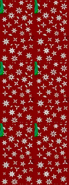 Halk tarzı. Parlak renkli çiçekli ve kırmızı yapraklı harika bir çiçek deseni. Modern çiçek arkaplanı. Moda baskıları için zarif bir şablon.