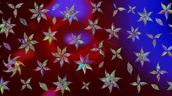 Moda baskıları için zarif bir şablon. Çiçekli bahar çiçekleri. Küçük çiçekte güzel bir desen. Robot resim. Motley illüstrasyonu. Küçük renkli çiçekler..