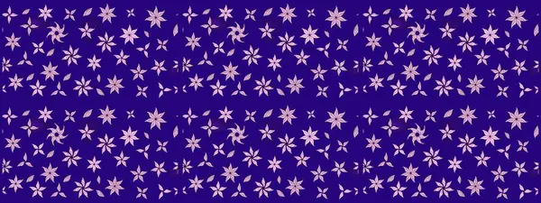 Hediye ambalaj kağıdı, tebrik kartları, posterler ve pankart tasarımı. Raster düz çiçek çizim deseni. Mavi renkte çiçekler.