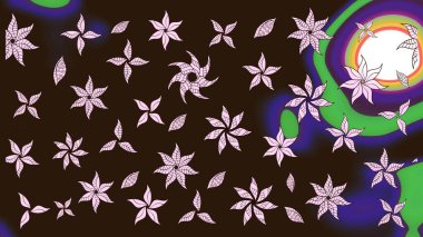 Dekorasyon ve tasarım için güzel bir desen. Çiçeğin suluboya çizimlerinin mükemmel deseni. Moda baskısı. Eski model. Suluboya çizim deseni.