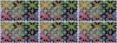 Gri renkli desen. Raster golden mehndi. Kına dövmeli süs çiçekleri, altın çıkartmalar, mehndi ve yoga tasarımı, kartlar ve parmak izleri..