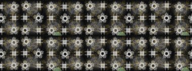 Renkli elementlerle Raster ilginç desen.