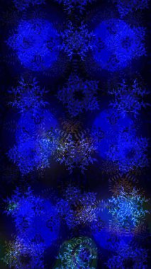 Düz renkli arka plan üzerinde izole kar taneleri tasarımı. Snowflakes desen. Kar taneleri arka plan. Raster resim. Kar tanesi dekoratif desen.