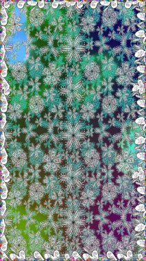 Doodle çiçekler ve dalları, otlar ve çiçekler. Elle çizilmiş. Raster resim. Güzel kumaş deseni.