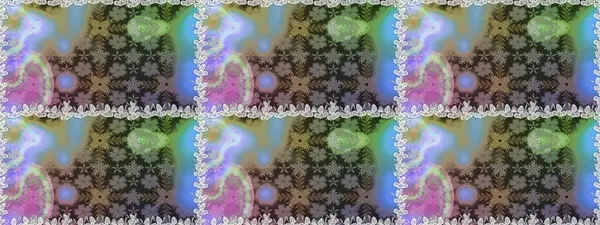 Raster illüstrasyonu. Şirin karalama çiçekleri olan kusursuz çiçek desenleri. Raster illüstrasyonu. Çizim stili gri ve nötr renklerde. El yapımı çiçek ve bitki koleksiyonu.