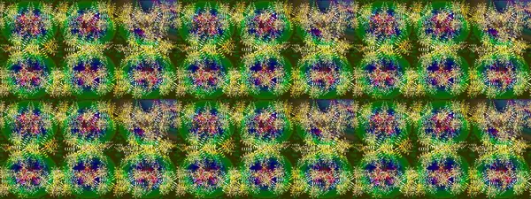 Renkli elementlerle Raster ilginç desen.