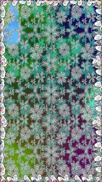 Doodle çiçekler ve dalları, otlar ve çiçekler. Elle çizilmiş. Raster resim. Güzel kumaş deseni.