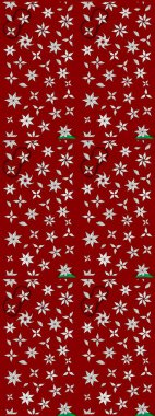 Çiçek deseni duvar kağıdı, desen dolguları ve web sayfası arka planı için kullanılabilir. Şekil verilmiş çiçeklerle eskiz deseni. Süslü zentangle çizim dokusu, soyut çiçeklerle süslenmiş..