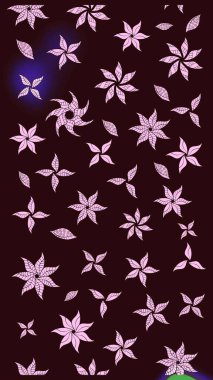 Eski usul. Kumaş, tekstil, duvar kağıdı baskısı için. Miles Fleur, süslü püslü bir süs. Raster illüstrasyonu. Tomurcukları papatya çiçekleri olan sevimli bir çiçek deseni. Taslak arkaplan.