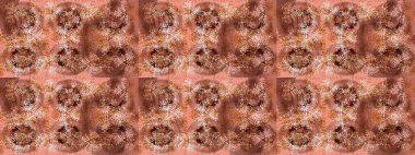 Raster illüstrasyonu. Renkli arka planda izole tatlı kar taneleri. Soyut mandala ya da tuhaf kar tanesi çizgisi sanat tasarımı.