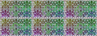 Moda baskısı. Ton halinde. Dekorasyon ve tasarım için güzel bir desen. Çiçeğin suluboya çizimlerinin mükemmel deseni. Suluboya desensiz çiçek buketi.