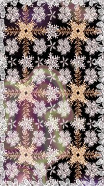 Kusursuz Vintage Çiçek Deseni. Raster Kalça dokusu deseni.