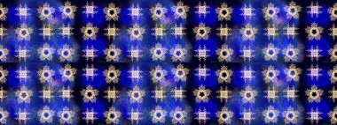 Raster illüstrasyonu. Renkli arka planda güzel kar taneleri. Raster kar taneleri deseni.