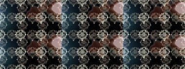 Barok tarzında kusursuz bir doğulu süsü. Altın elementler siyah, gri ve kahverengi renklerde. Geleneksel klasik raster altın pürüzsüz desen.